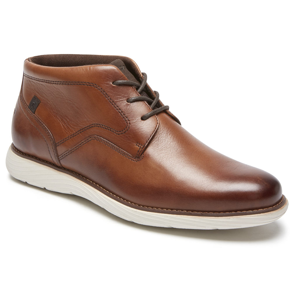 Rockport Støvler Herre Brune - Garett Chukka - GLPU80957